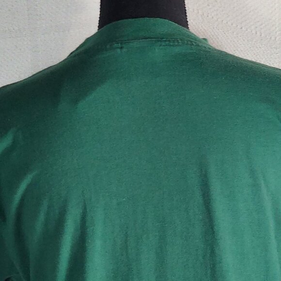 Disney Store Green Vintage Pooh Piglet Embroidered Short Sleeve Cotton Tee Sz S - Picture 8 of 16